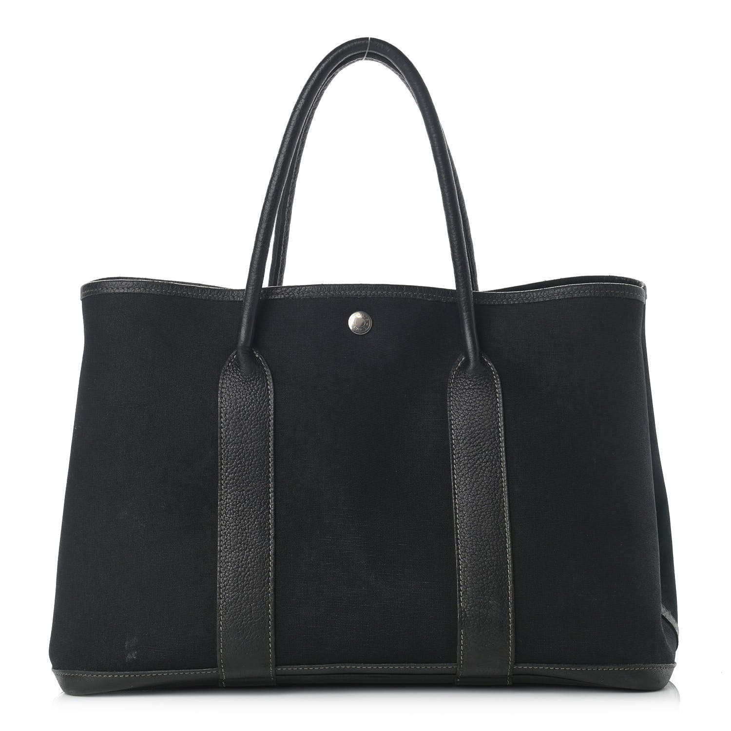 Hermes Toile Officier Negonda Garden Party 30 TPM Black 1 of 17