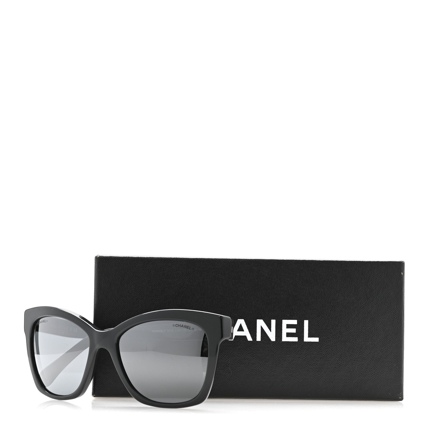 Chanel Acetate CC Butterfly Signature Sunglasses 5313 Black