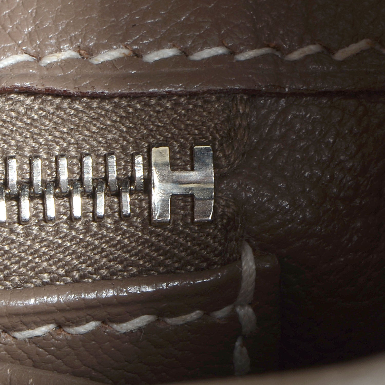 Hermes Taurillon Clemence Birkin 30 Etoupe 14 of 25