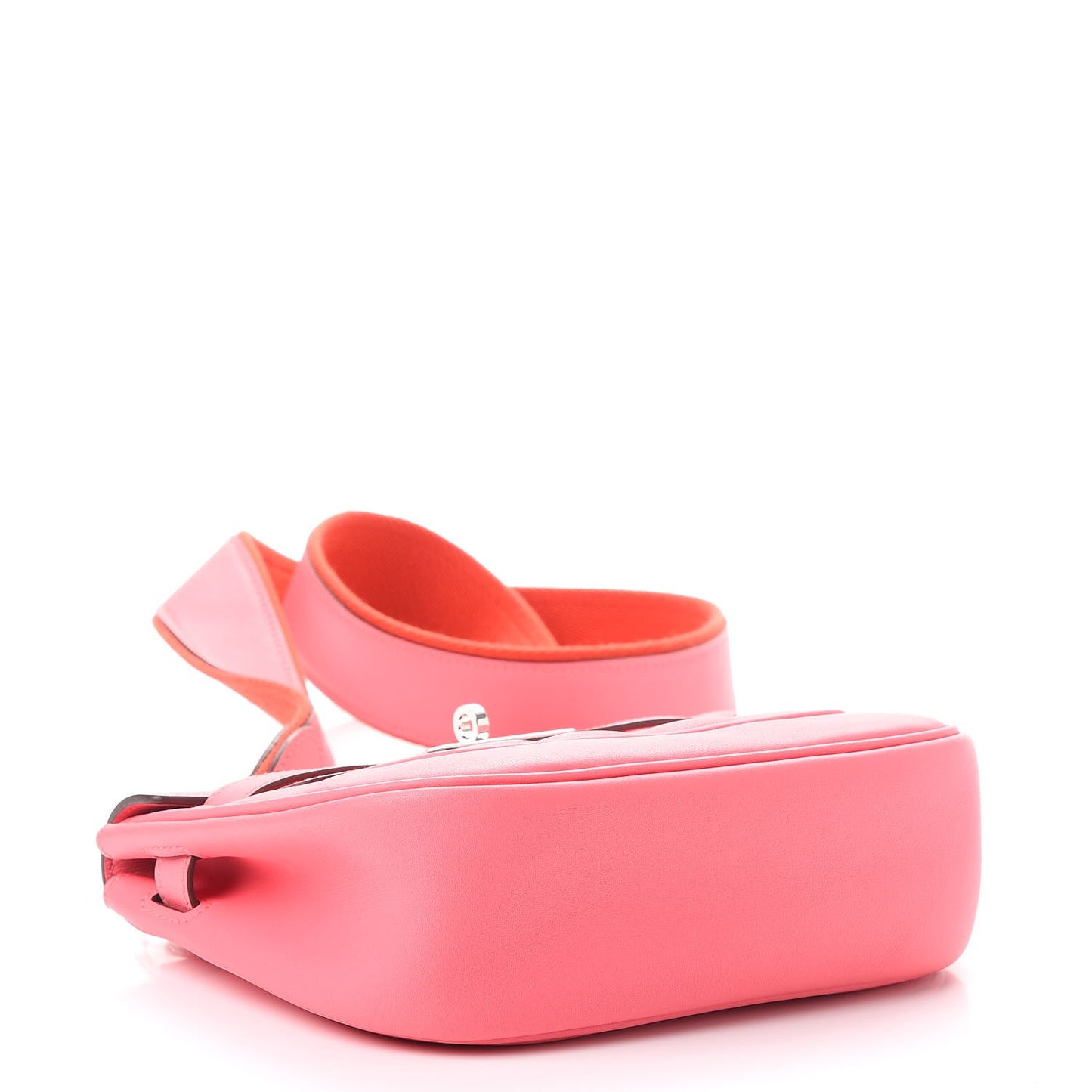 Veau Swift Mini Sac Berline Rose Azalee