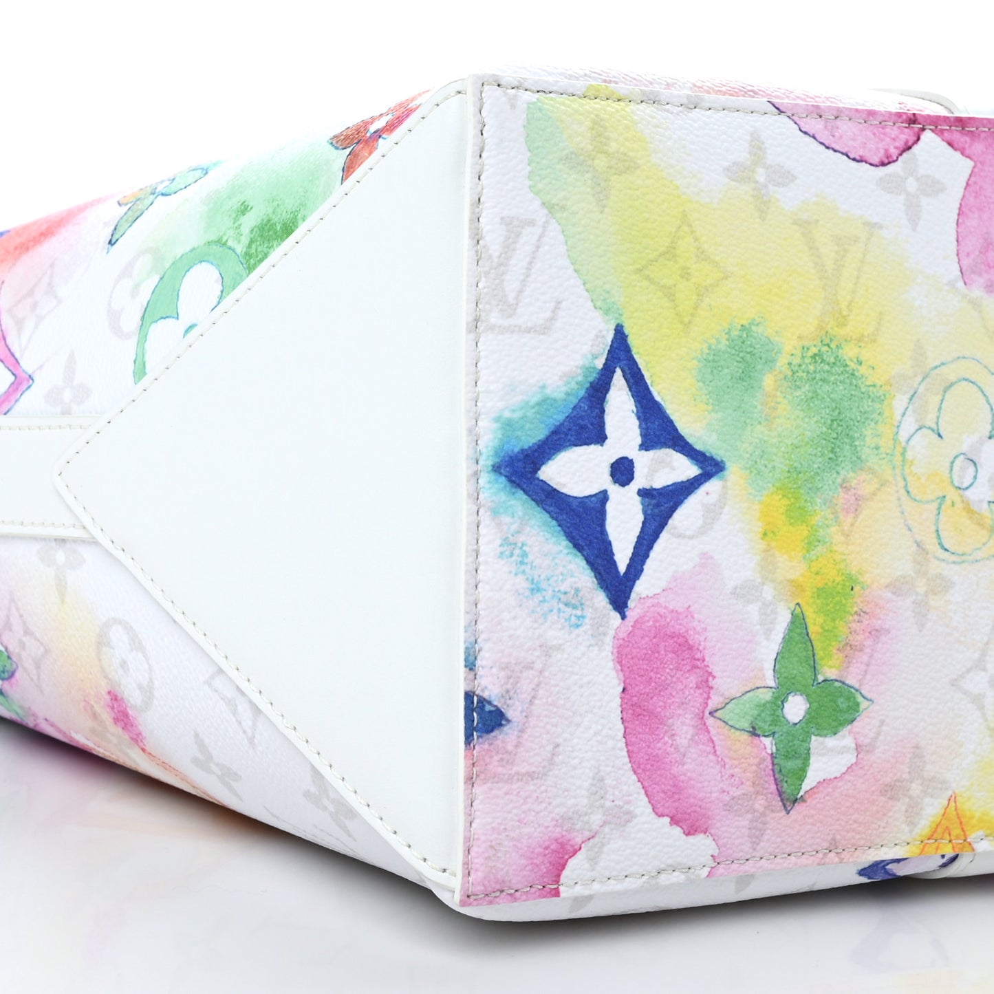 Monogram Watercolor New Tote GM Multicolor