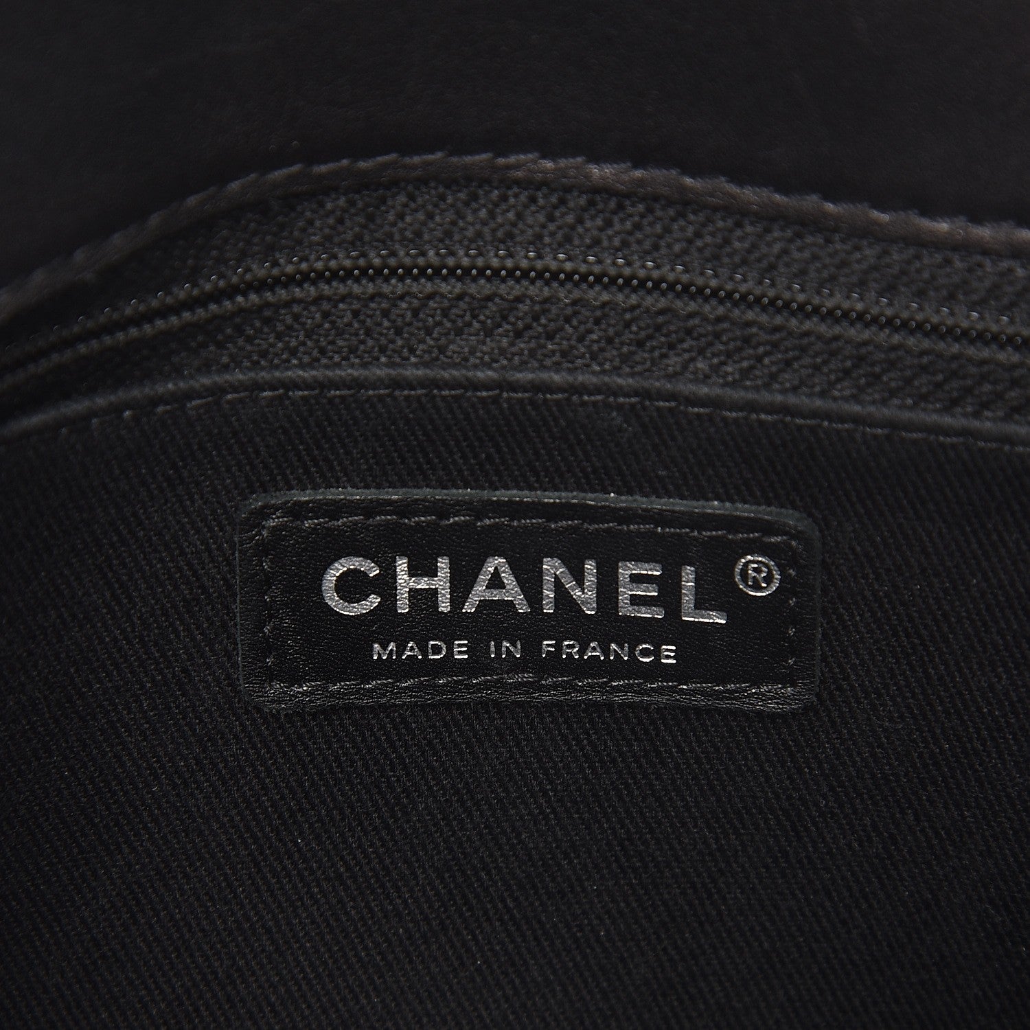 Chanel Calfskin Double Stitch Large Hamptons Flap Bag Black 6 of 16