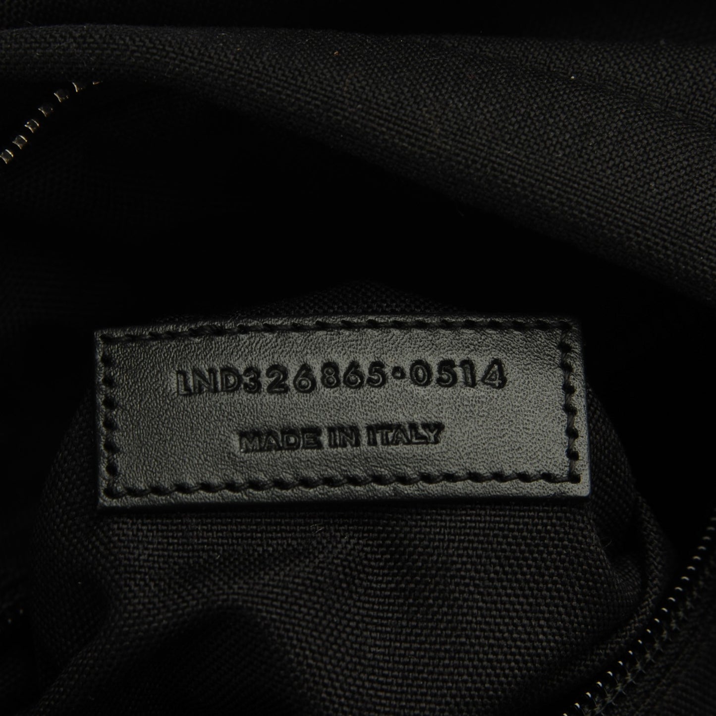 SAINTLAURENTNylonClassicHuntingBackpackBlack