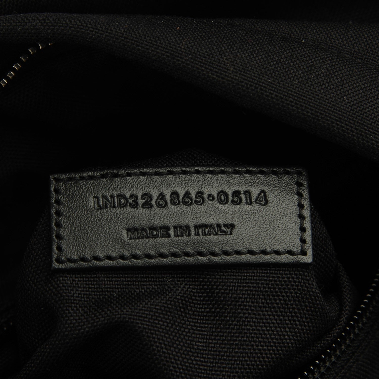 FASHIONPHILE SAINTLAURENTNylonClassicHuntingBackpackBlack 8 of 9
