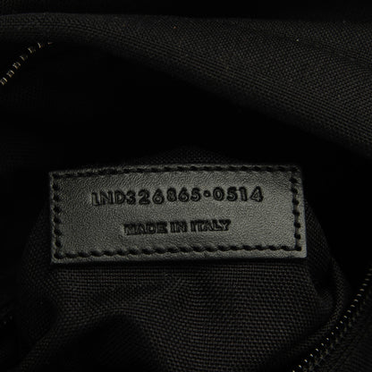 FASHIONPHILE SAINTLAURENTNylonClassicHuntingBackpackBlack 8 of 9
