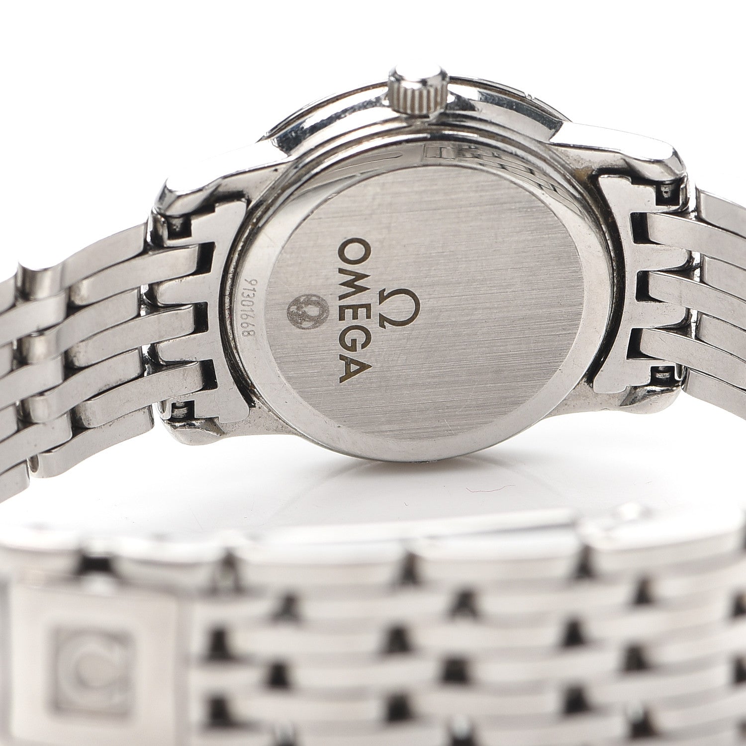 Omega Stainless Steel Mother of Pearl 22mm De Ville Quartz Watch 4570.71.00 4 of 5