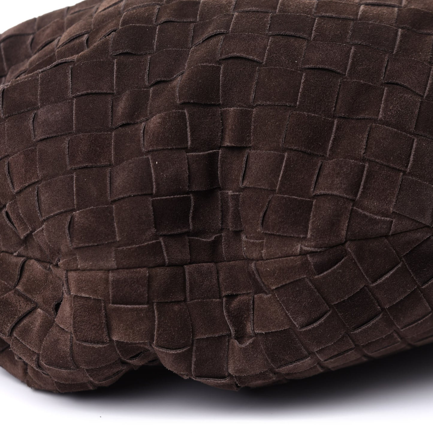 Suede Intrecciato Medium Jodie Fondant