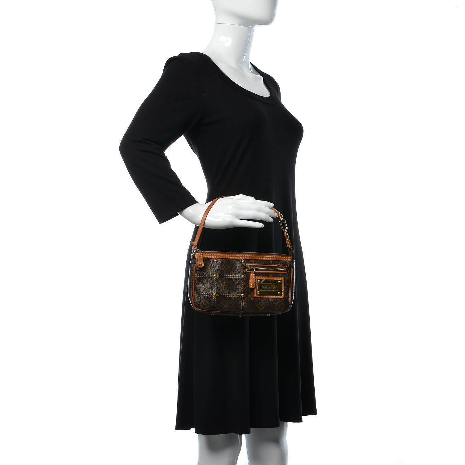 Louis Vuitton Monogram Riveting Pochette Accessories 2 of 8