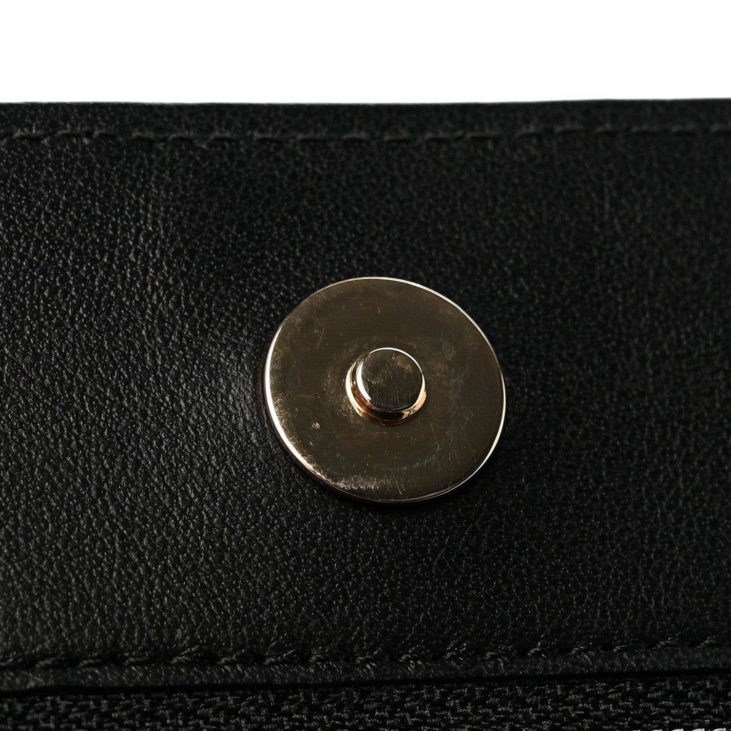 Chanel Caviar Chevron Quilted Boy Wallet On Chain WOC Black 13 of 14