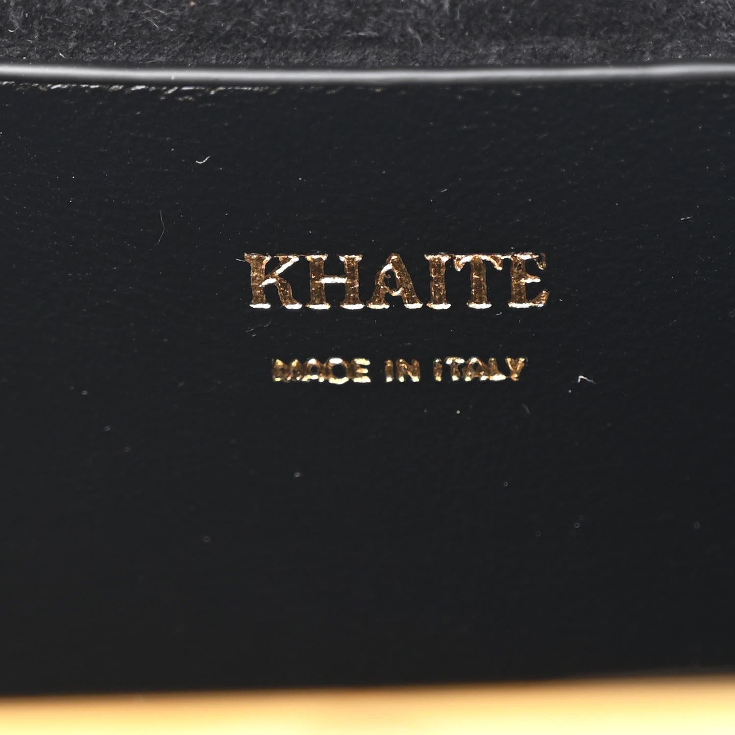 Khaite Crackle Patent Shearling Small Lilith Evening Bag Black 6 of 10