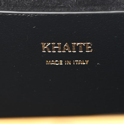 Khaite Crackle Patent Shearling Small Lilith Evening Bag Black 6 of 10