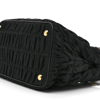 Prada Tessuto Nylon Gaufre Small Tote Black 10 of 10