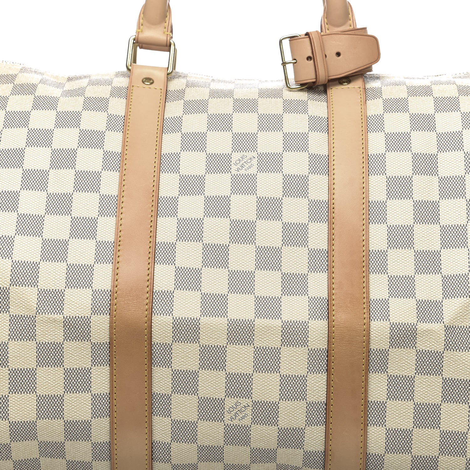 Louis Vuitton Damier Azur Keepall 50 9 of 9