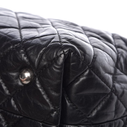 Chanel Aged Calfskin Reissue 2.55 Tote Black 11 of 13