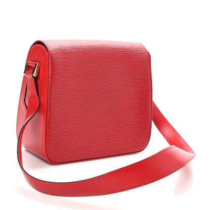 Louis Vuitton Epi Buci Castillan Red 3 of 10