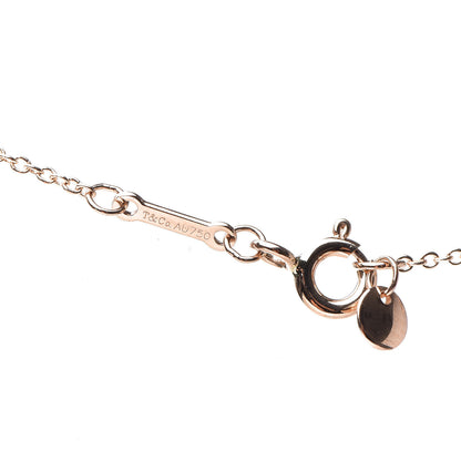 Tiffany 18K Rose Gold Paloma Picasso Heart and Arrow Pendant Necklace 6 of 7