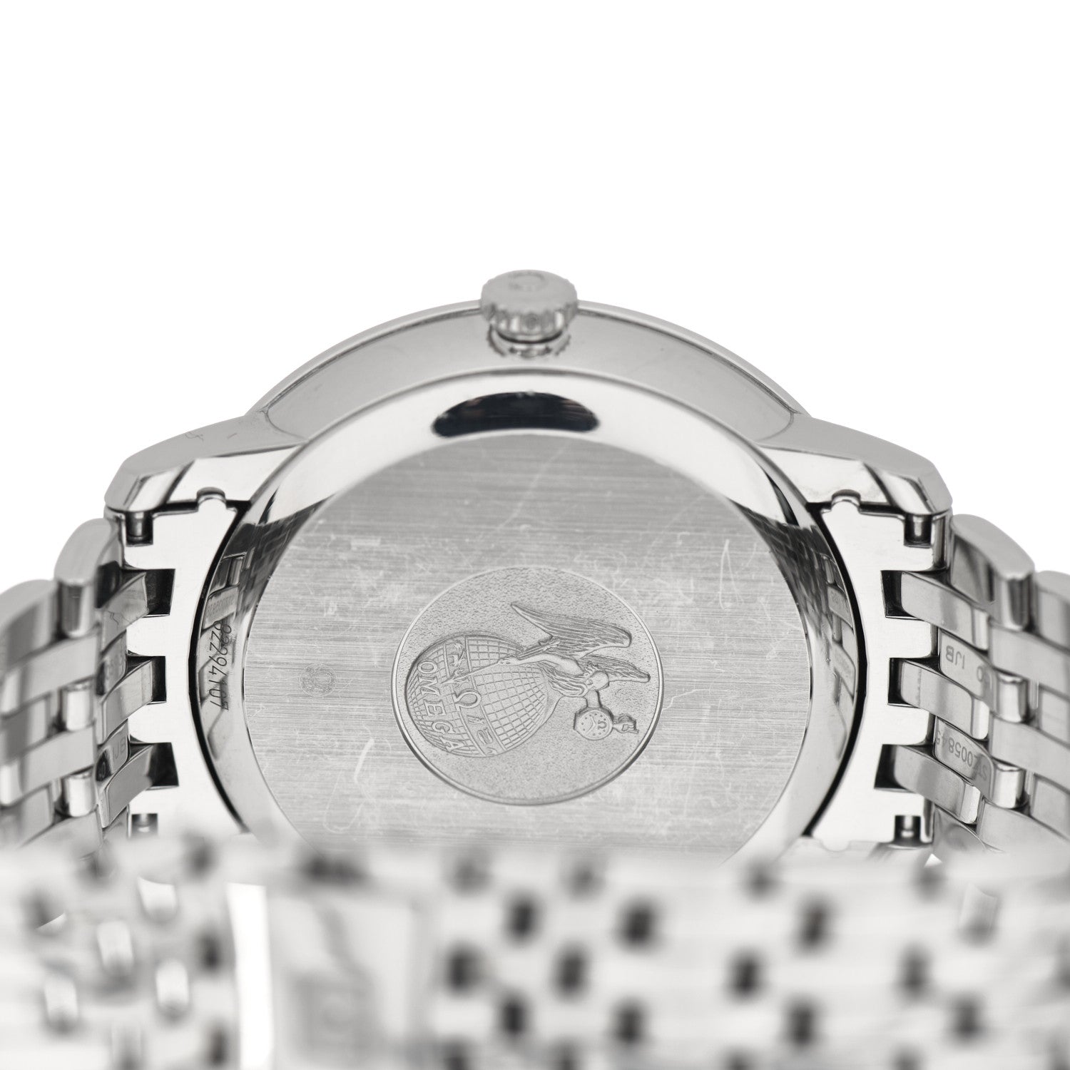 Omega Stainless Steel 39mm De Ville Prestige Co-Axial Chronometer Automatic Watch Grey 424.10.40.20.06.002 4 of 5