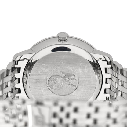Omega Stainless Steel 39mm De Ville Prestige Co-Axial Chronometer Automatic Watch Grey 424.10.40.20.06.002 4 of 5