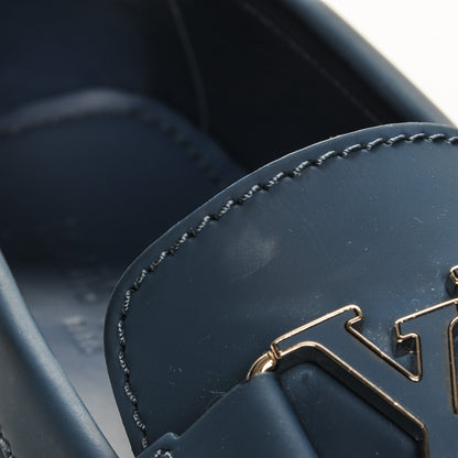Louis Vuitton Calfskin Monte Carlo Car Shoe Moccasin Loafers 9.5 Blue 8 of 8