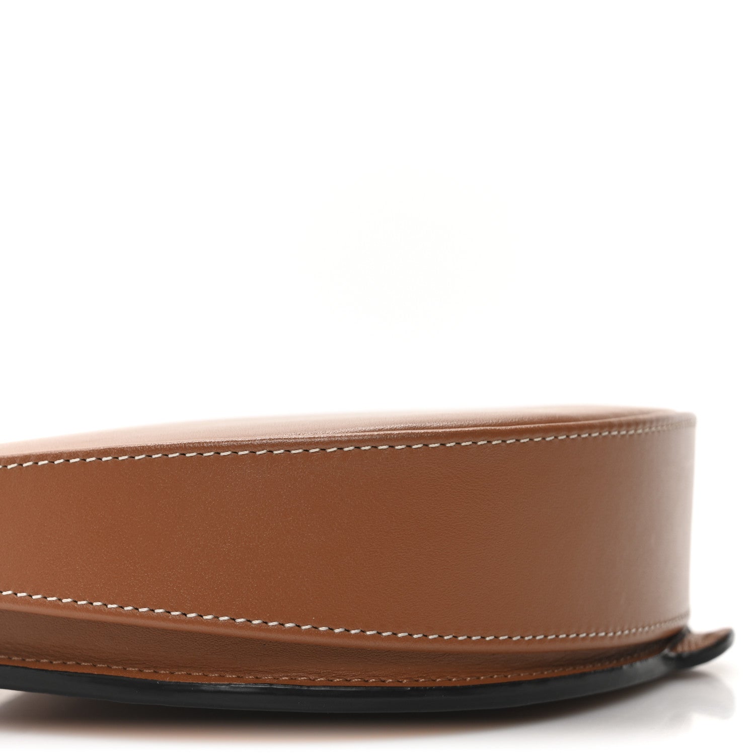 Loewe Soft Calfskin Heel Saddle Bag Tan 8 of 9