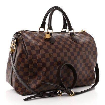 Louis Vuitton Damier Ebene Speedy Bandouliere 35 3 of 11