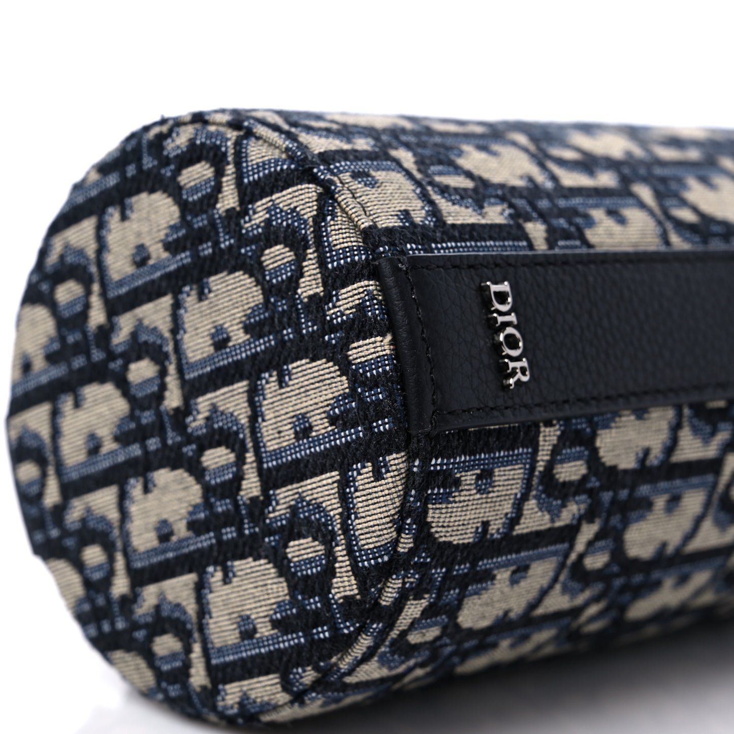 Oblique Vertical Roller Messenger Bag Blue