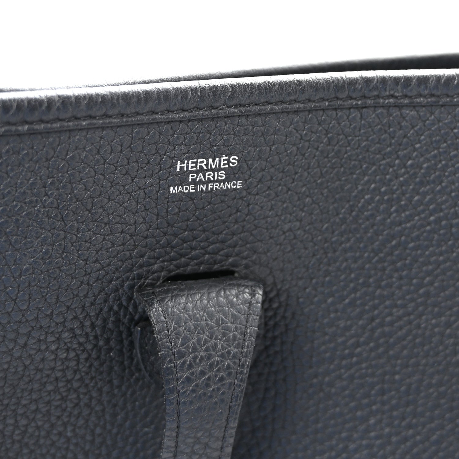 Hermes Taurillon Clemence Evelyne III PM Black 6 of 10