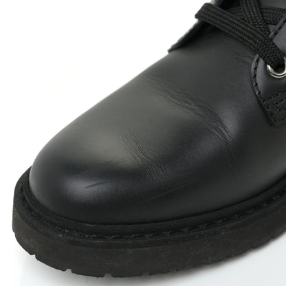 Fendi Calfskin Stretch Fabric Rockoko Biker Boots 38 Tobacco Black Marino 6 of 9