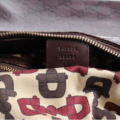 Gucci Guccissima Creole Hobo Chocolate 7 of 7
