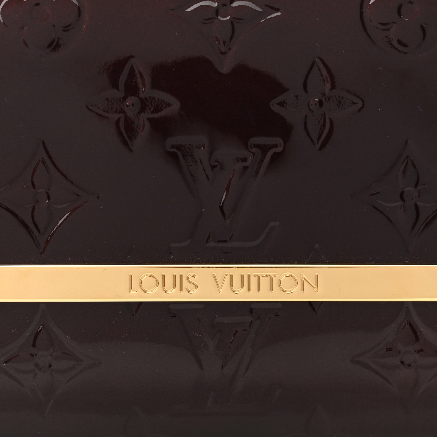 Louis Vuitton Vernis Rossmore MM Amarante 7 of 10