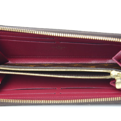 Louis Vuitton Monogram Clemence Wallet Fuchsia 5 of 10