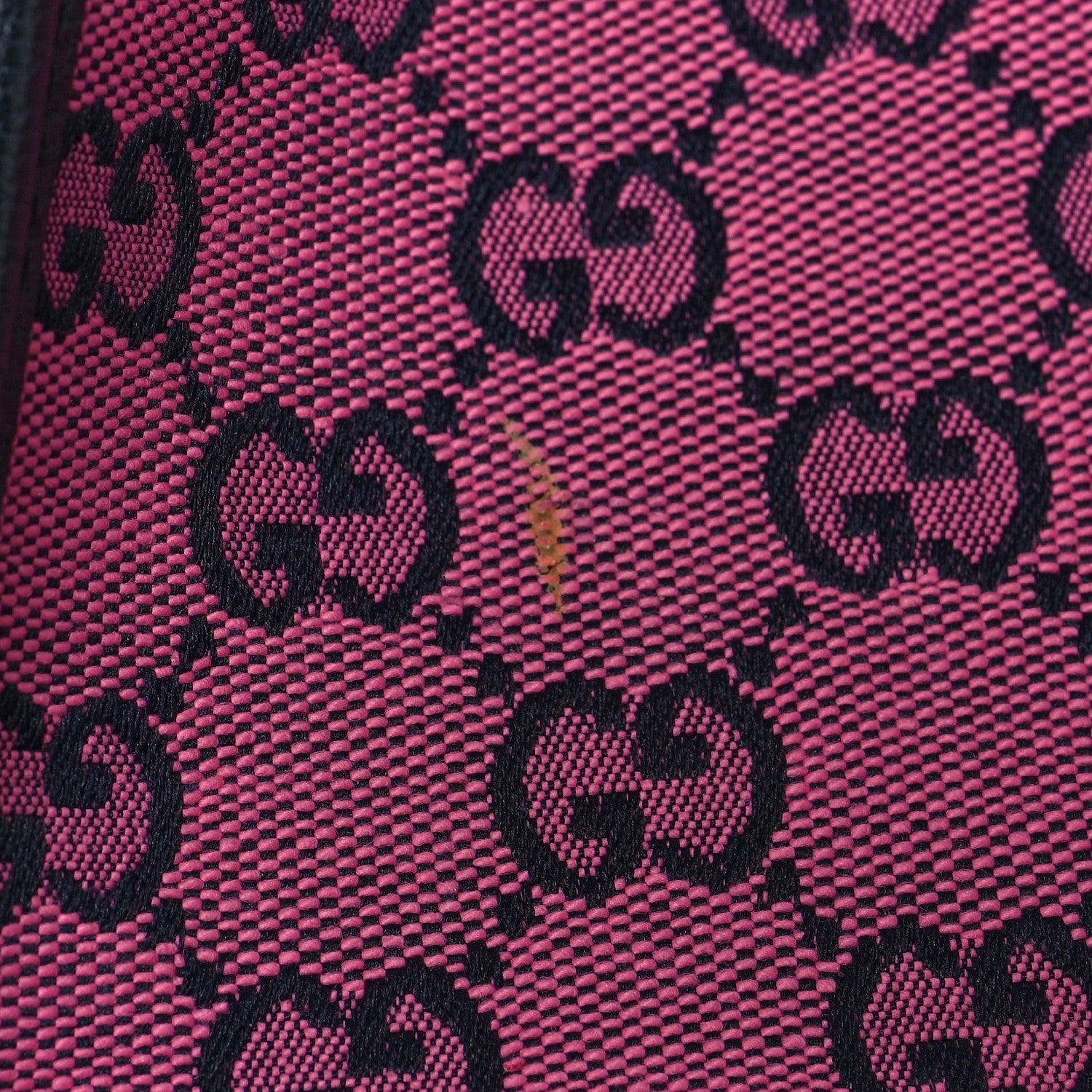 Gucci Monogram Multicolor Textured Dollar Calfskin Small Retro Interlocking G Tote Bag Pink Blue 12 of 13