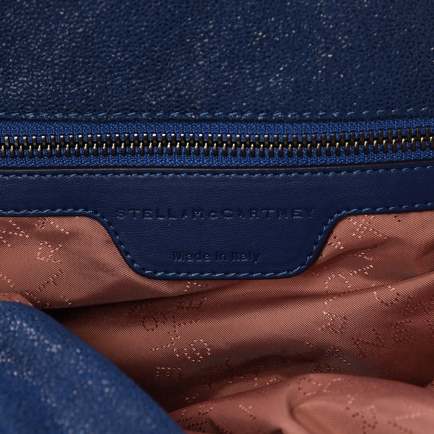 Stella McCartney Shaggy Deer Small Falabella Tote Cornflower Blue 6 of 10