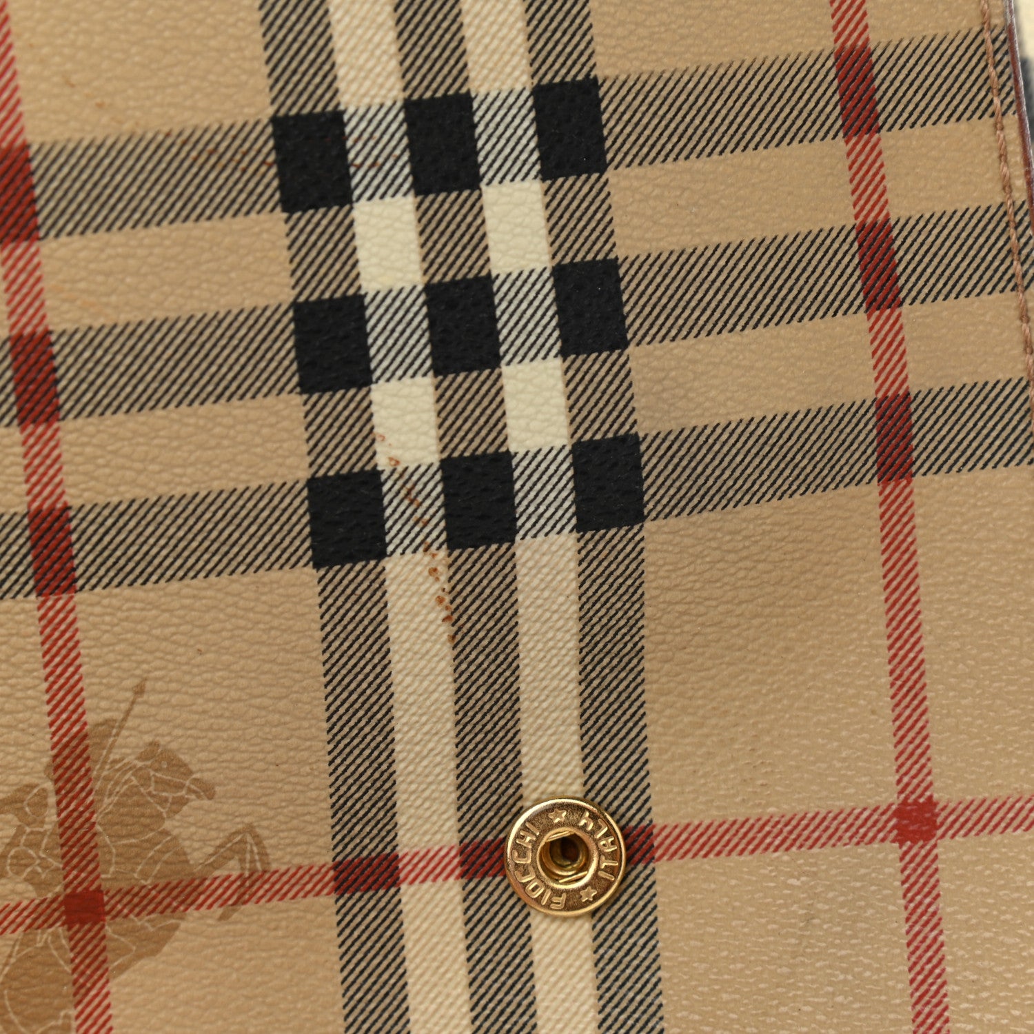 Burberry Haymarket Check Messenger Bag Brown 19 of 21