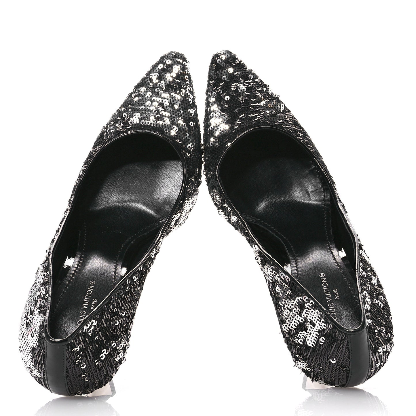 Sequin Sparkle Pumps 38 Argent