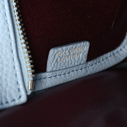 Marc Jacobs Grained Calfskin Small The Tote Bag Cloud Blue 8 of 12