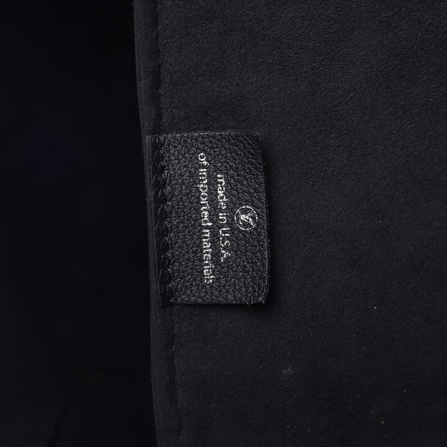 Calfskin Lockme Cabas Black