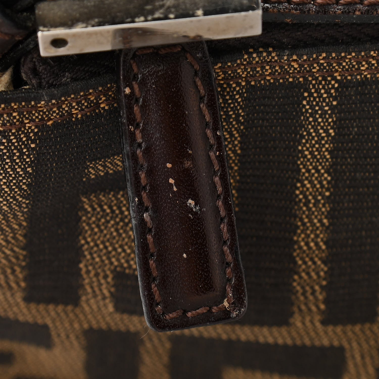 Fendi Zucca Mini Pochette Tobacco 11 of 11