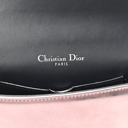 Christian Dior Metallic Patent Micro-Cannage Mini Diorama Flap Bag Pink 6 of 8