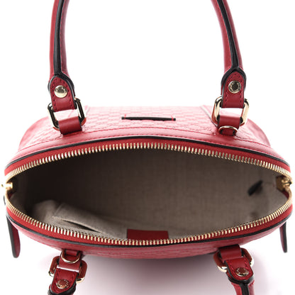 Gucci Soft Microguccissima Mini Dome Bag Rosso 5 of 10