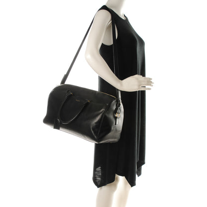 Saint Laurent Calfskin Classic Duffle 12 Black 2 of 11
