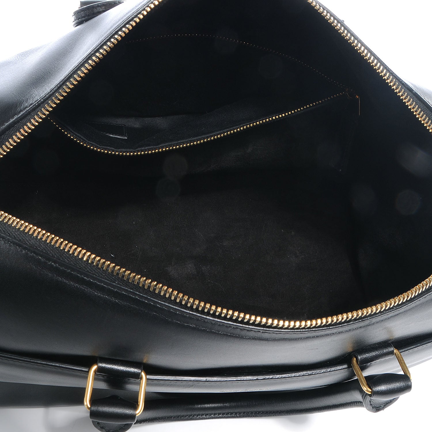 Saint Laurent Leather Classic Duffle 6 Bag Black 5 of 8