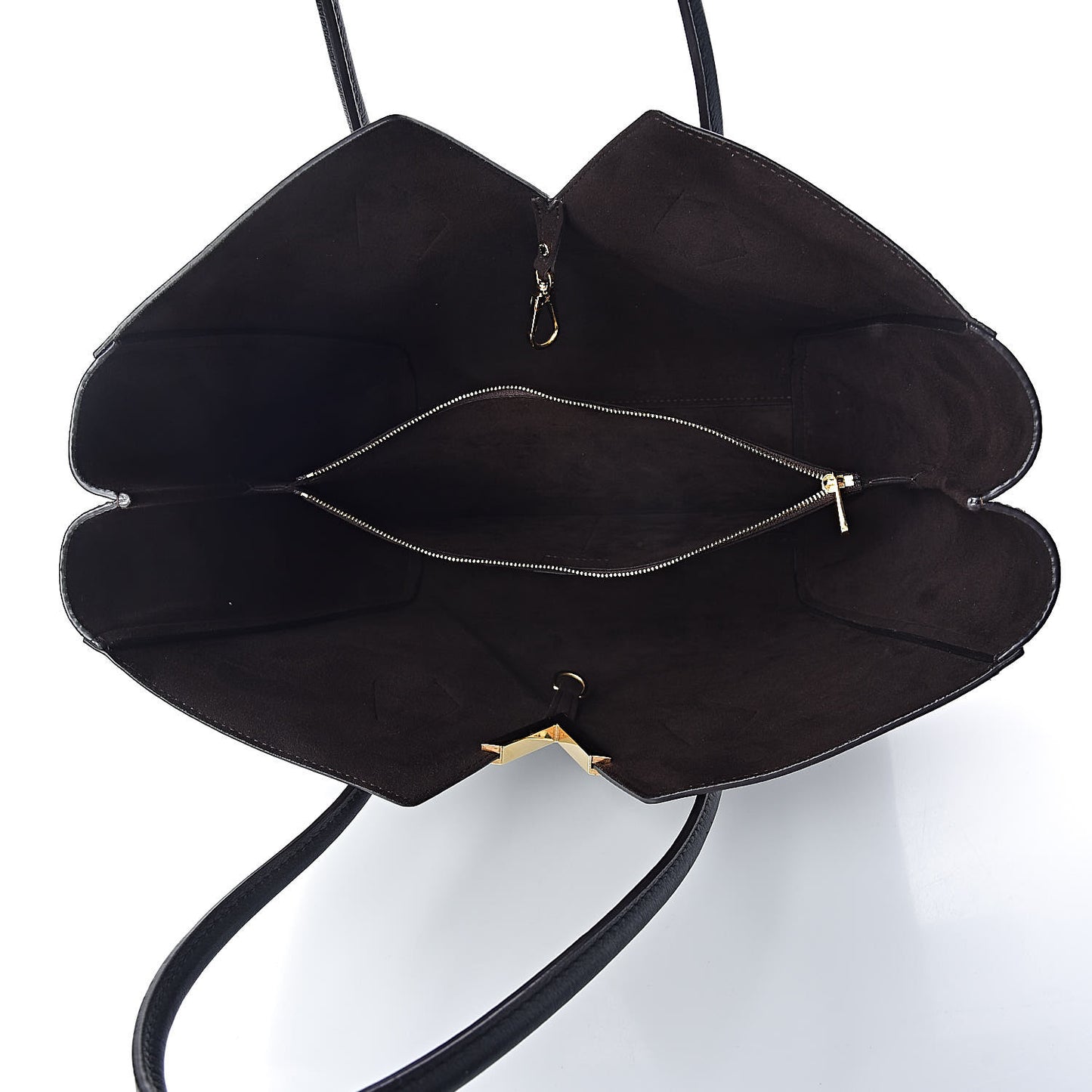 Calfskin Monogram Kimono Tote Black