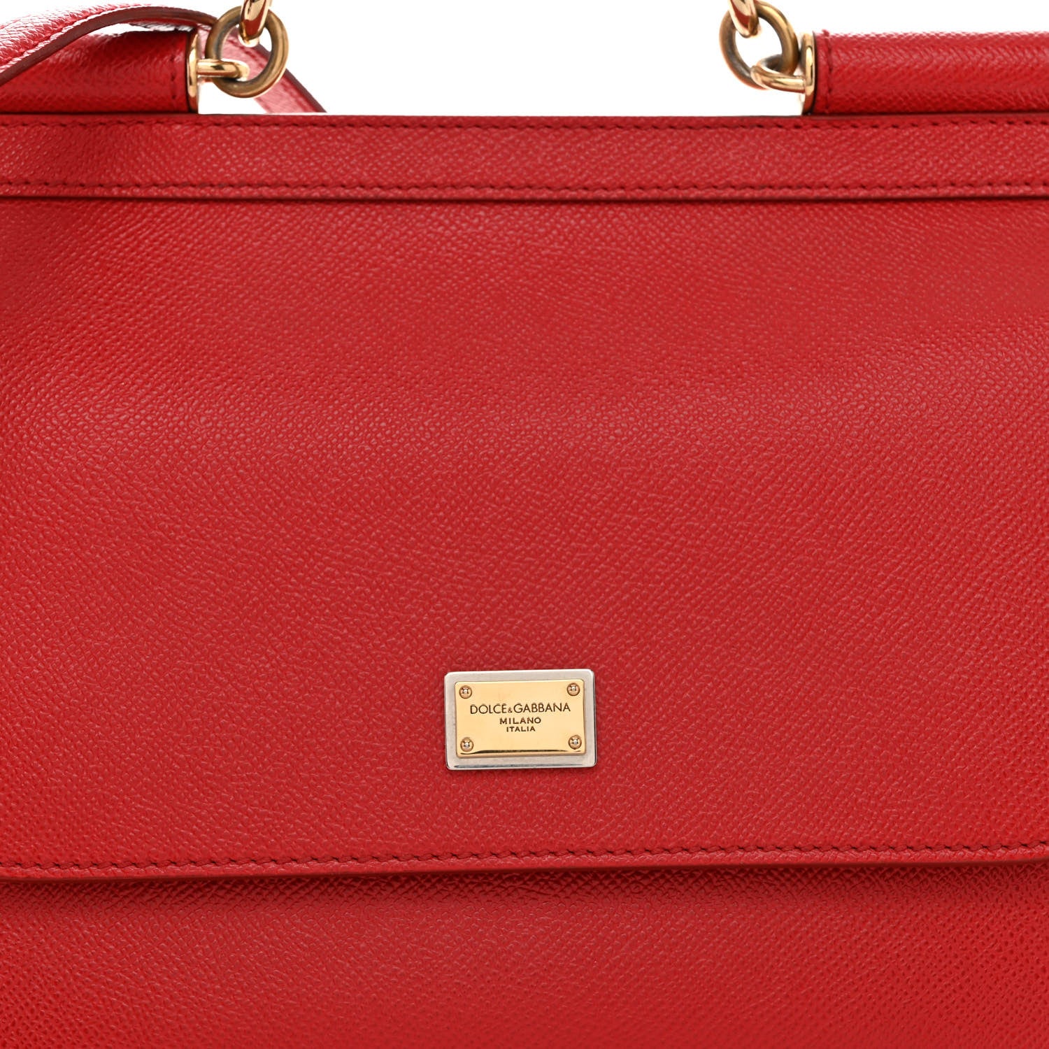 Dolce & Gabbana Dauphine Medium Miss Sicily Satchel Dark Red 8 of 11