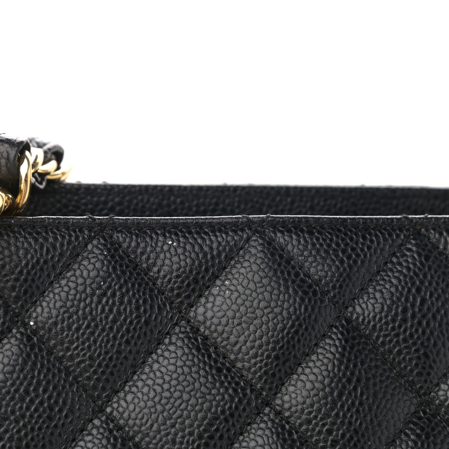 Caviar Quilted XL Grand Shopping Tote GST Black