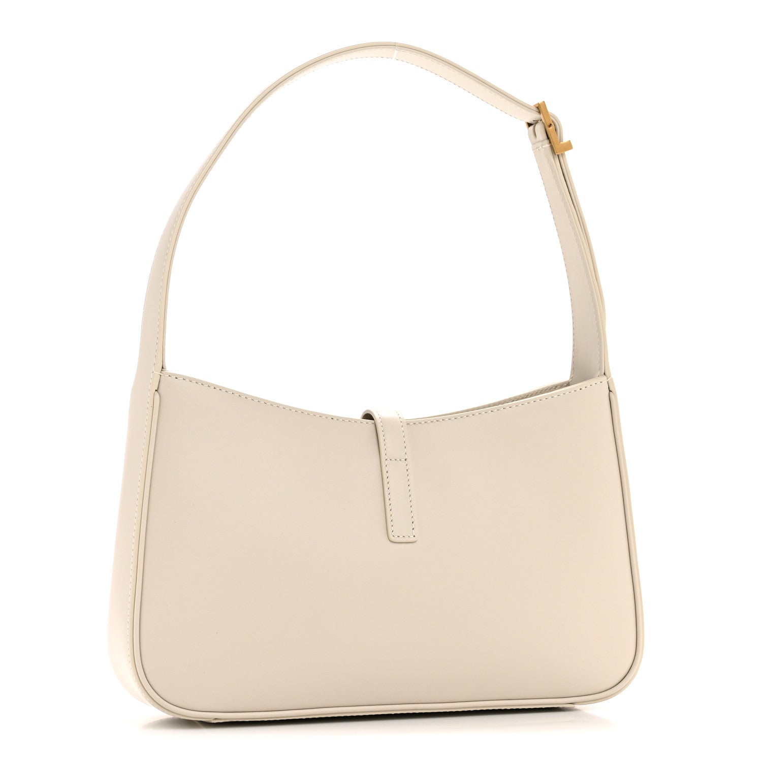Saint Laurent Smooth Calfskin Le 5 A 7 Hobo Crema Soft 3 of 11