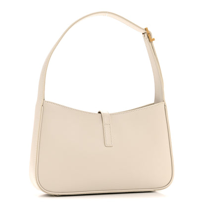 Saint Laurent Smooth Calfskin Le 5 A 7 Hobo Crema Soft 3 of 11