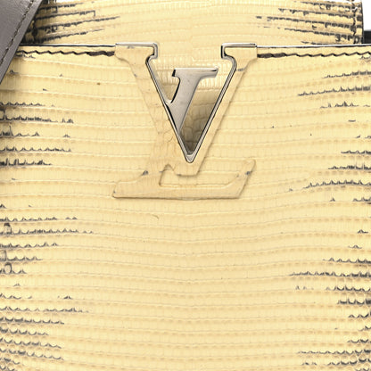 Louis Vuitton Lizard Ombre Capucines Mini Natural 7 of 11