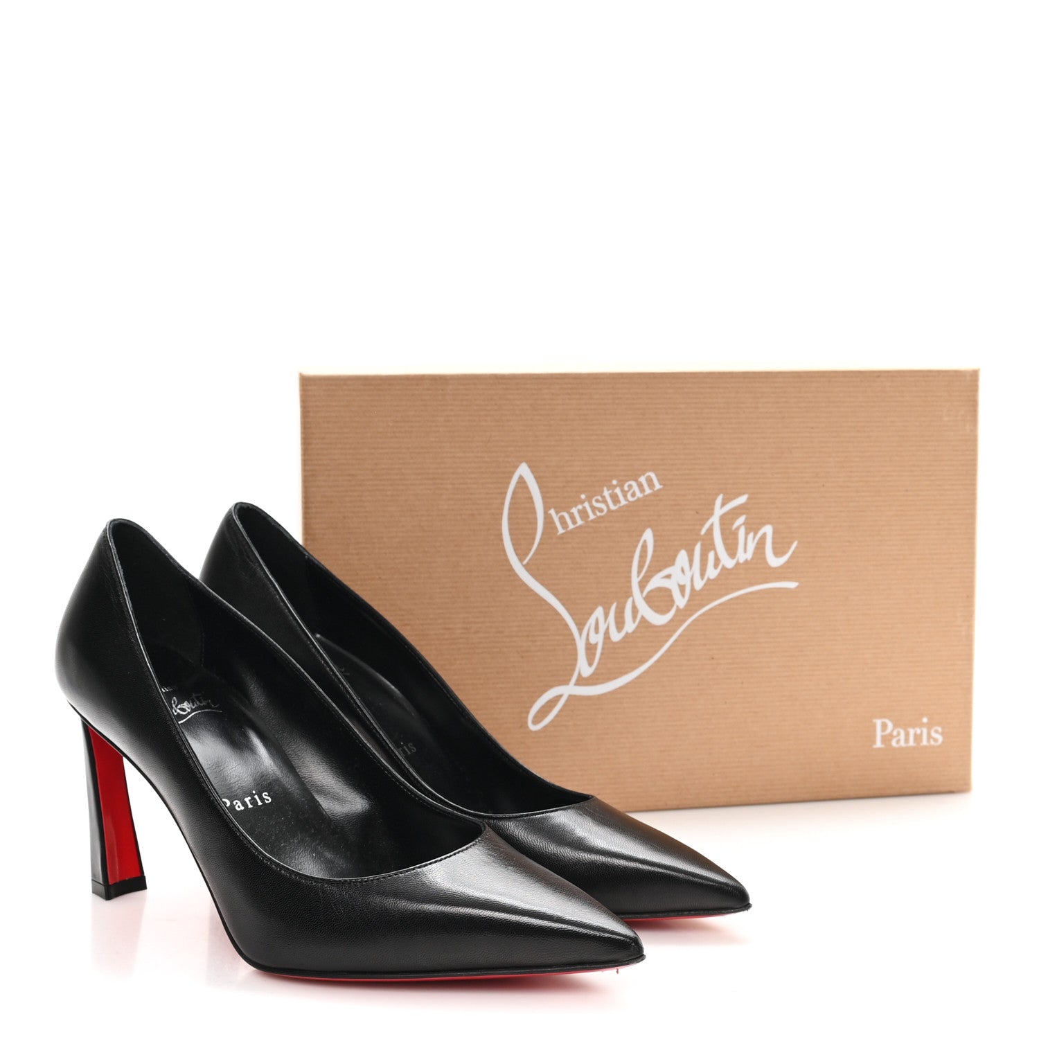 Christian Louboutin Calfskin Condora 85 Pumps 35.5 Black 1782817