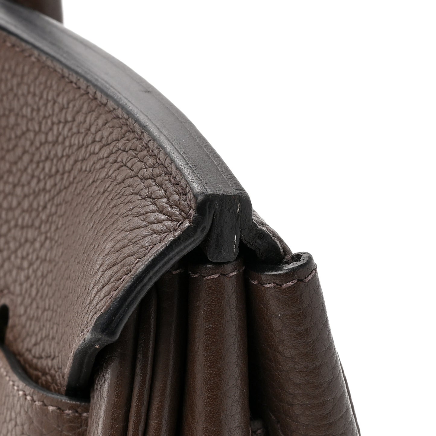 Taurillon Clemence Birkin 35 Chocolate